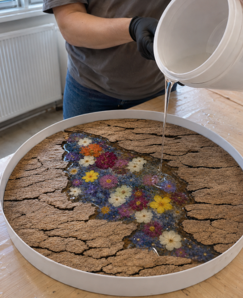 Custom resin commission work